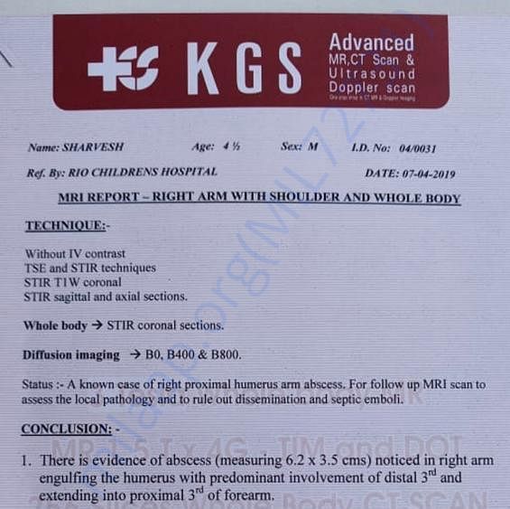 Medical Report