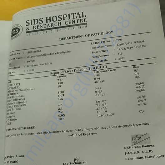 Medical Report