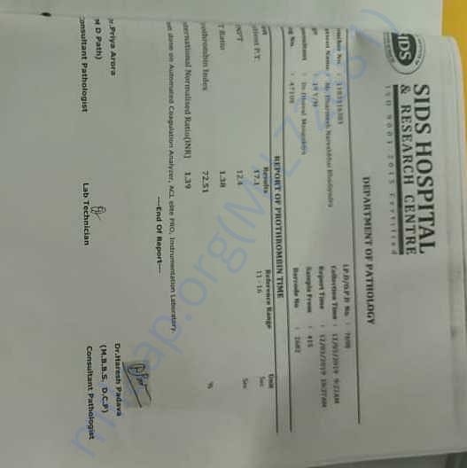 Medical Report