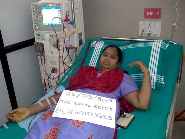 Help Tamil Selvi for kidney transplantation
