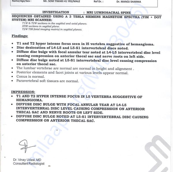 Medical Report