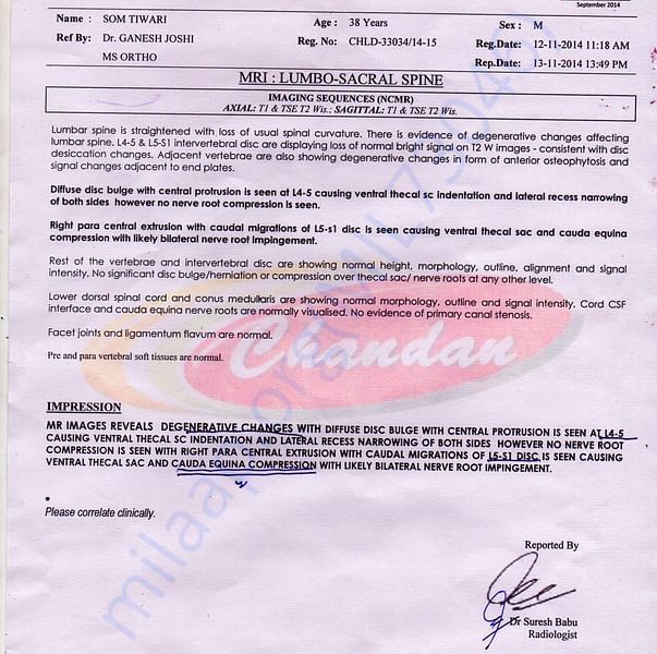 Medical Report