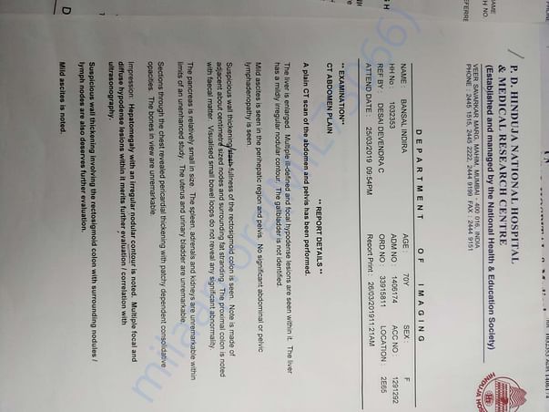 Hospital Documents