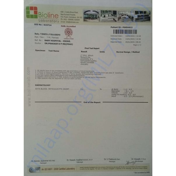 Medical Report