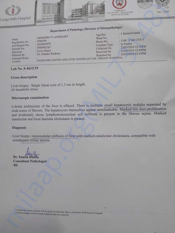 Diagnosis Report.