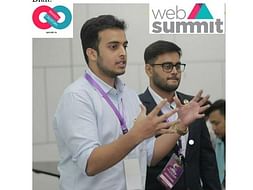 Help Sarvesh and Elton present their venture 'Qolab' at the WEB SUMMIT