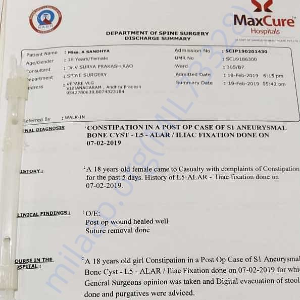 Medical Report