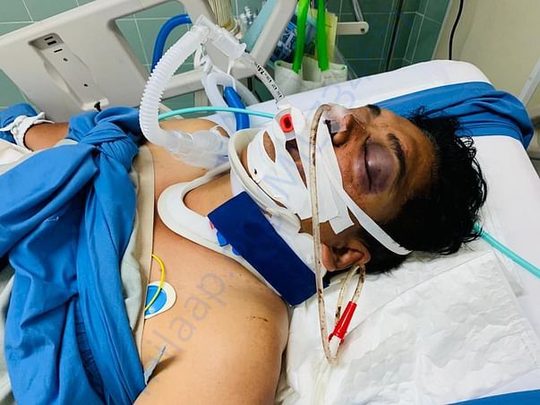 Manoj Joshi who met serious accident in PATAYA Thailand