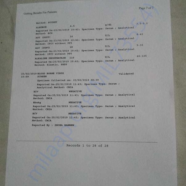 Medical Bill