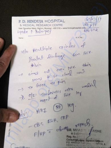 Doctors letter