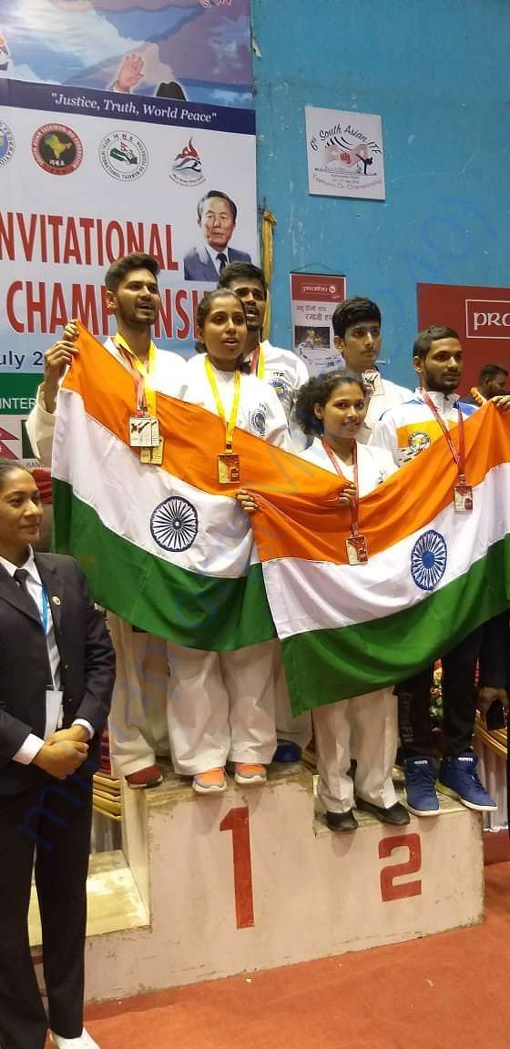 6th South Asian Invitational Taekwon-Do Championship held at Katmondu