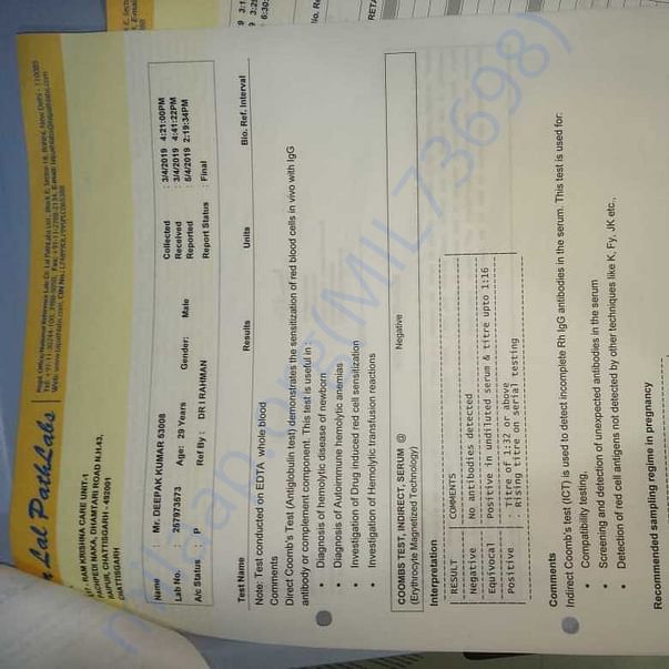 Medical Report