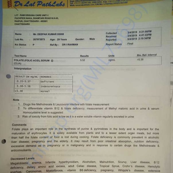 Medical Report