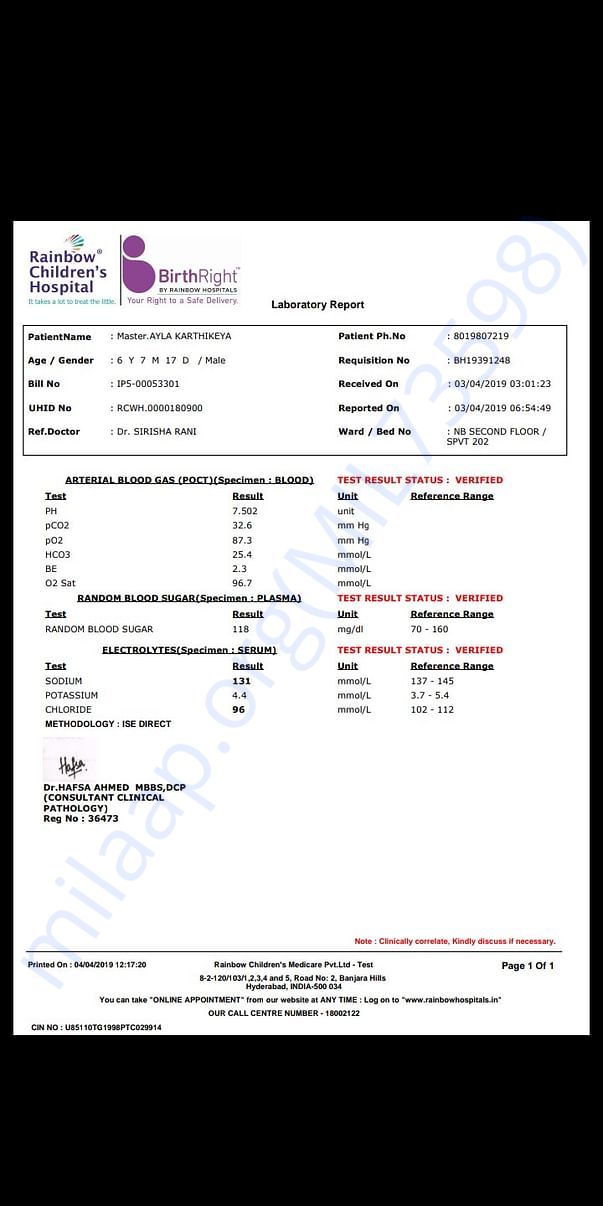 Medical reports