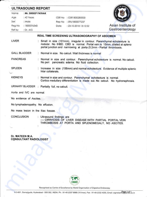 Medical Report