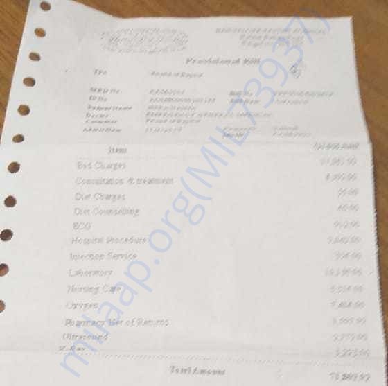 Medical Bill
