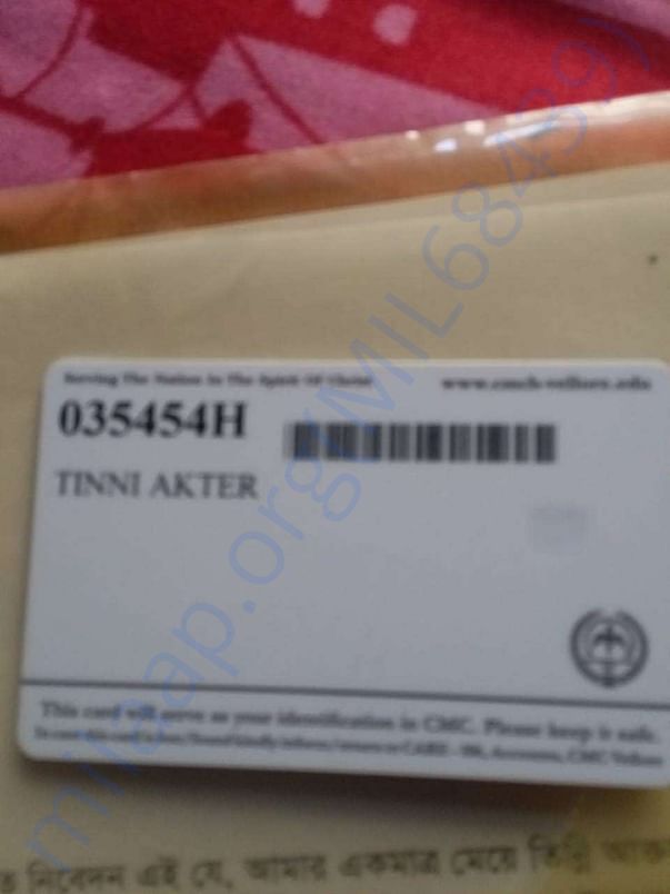 CMC Card of Tinni