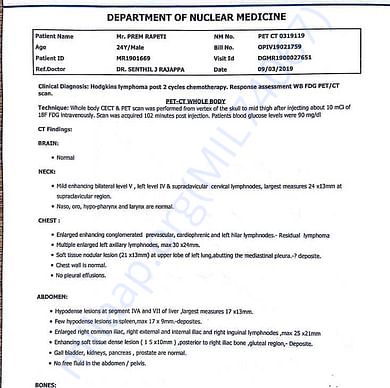 Medical Report