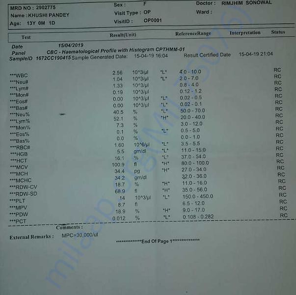 Medical Bill