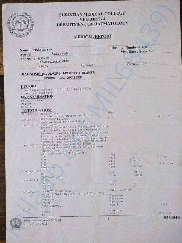 Medica Report 1 - Nov 2017