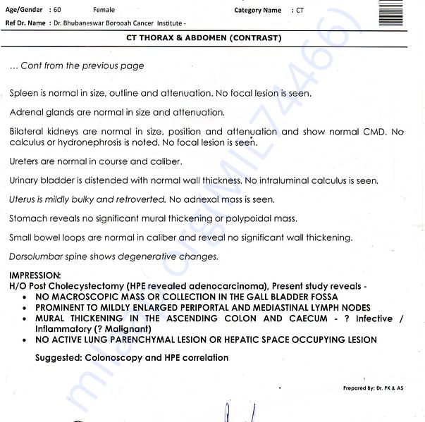 Medical Report