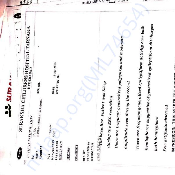 Admission letter