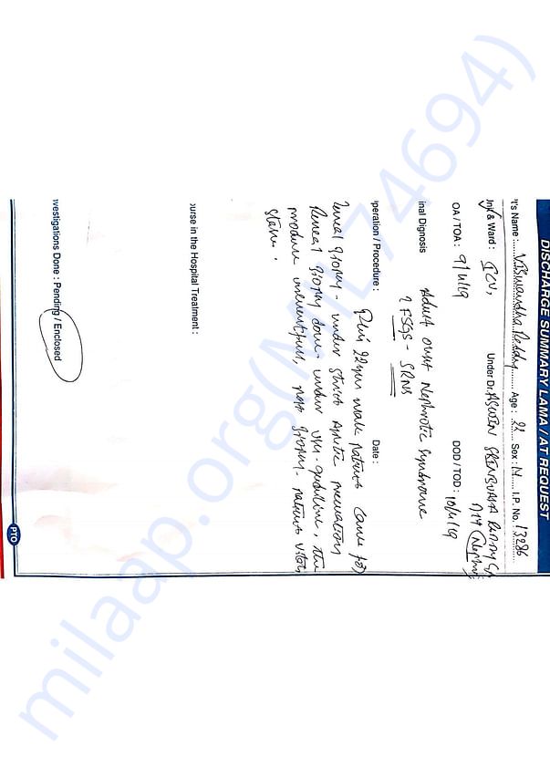Medical Report