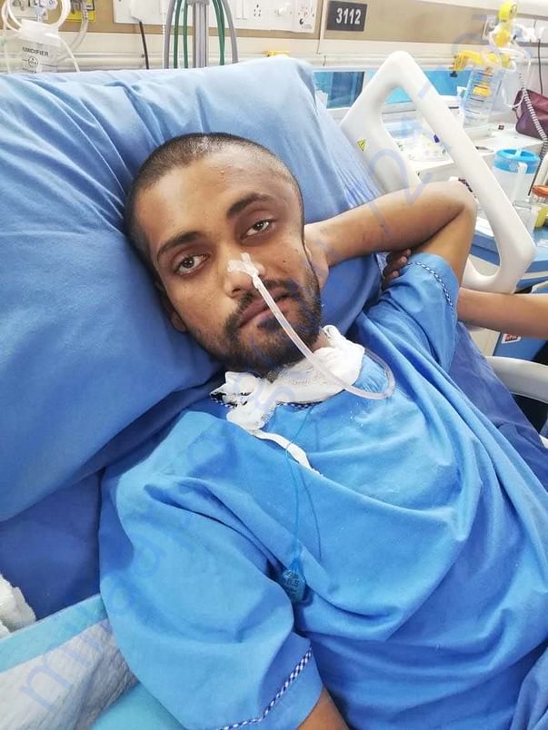 His recent condition. Wish him luck everyone
