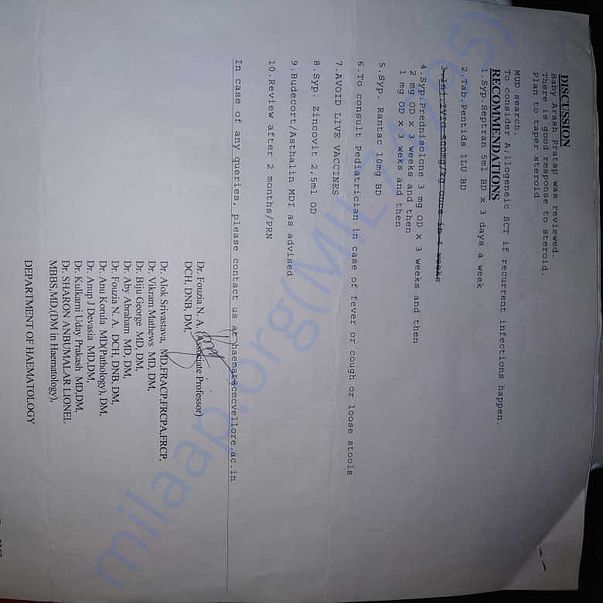 Medical Report