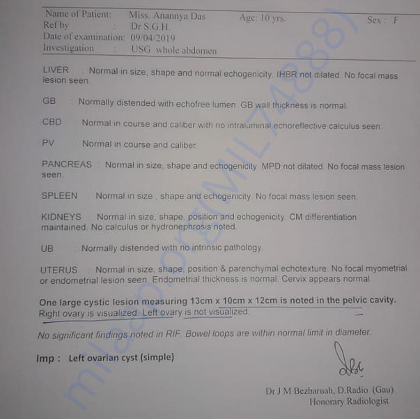 Medical Report