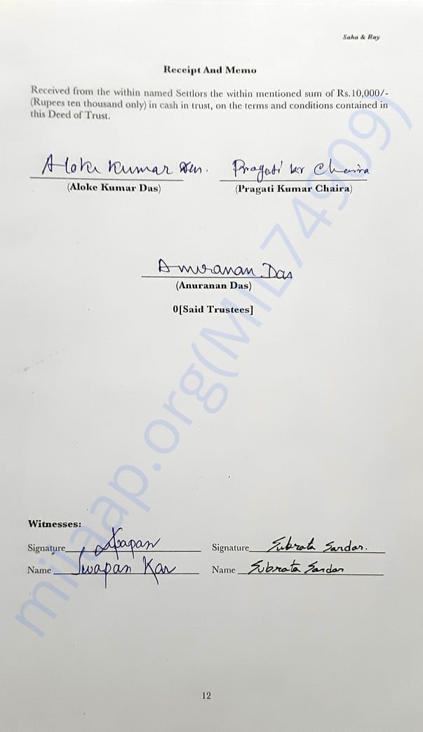 Trust deed page 12