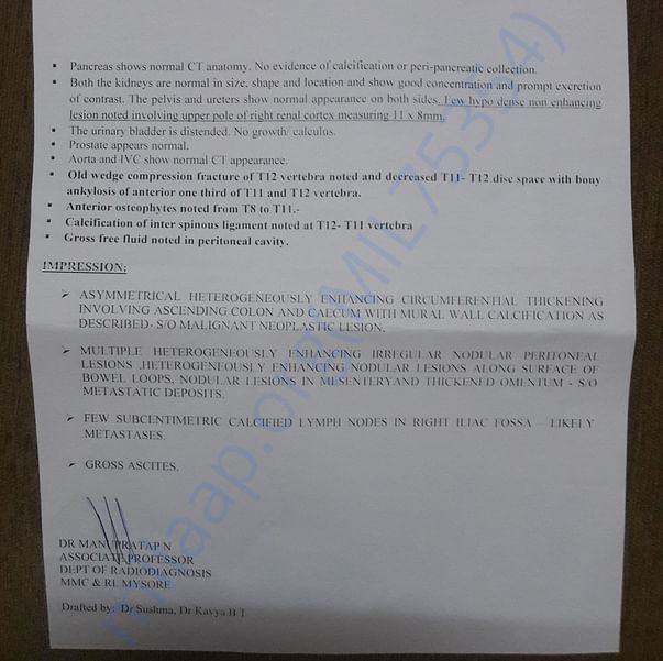Medical Report