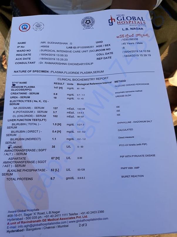 Medical report