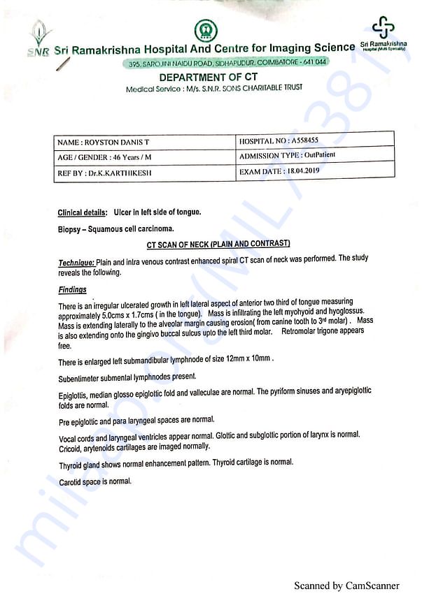 Medical Report