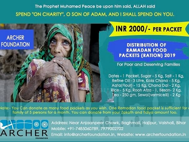Ramadan Ration(Food Packet) Donation for needy people