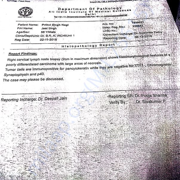 Medical Report