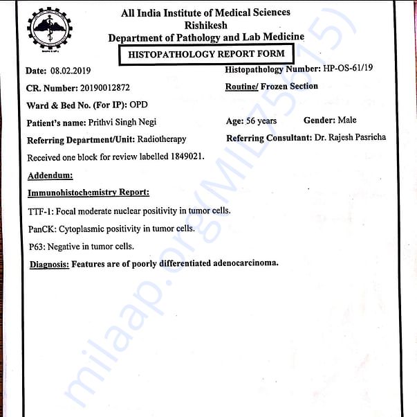 Medical Report