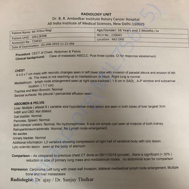 Medical Report