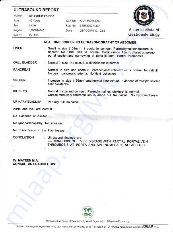 Medical Report