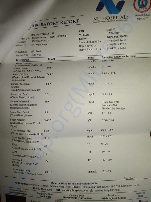 KIDNEY FAILURE