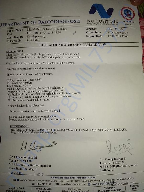 KIDNEY FAILURE