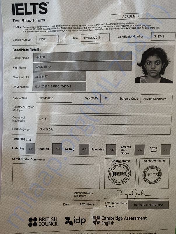 My IELTS