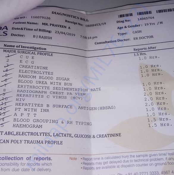 Medical Bill