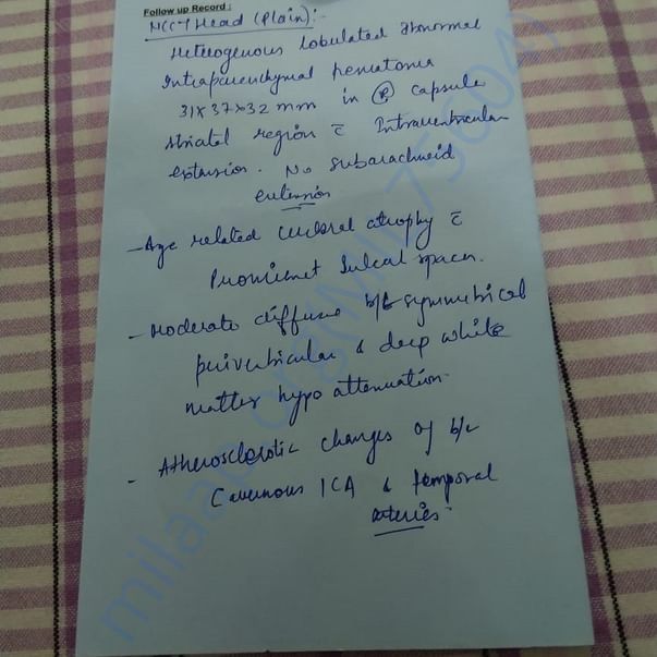 Medical Report