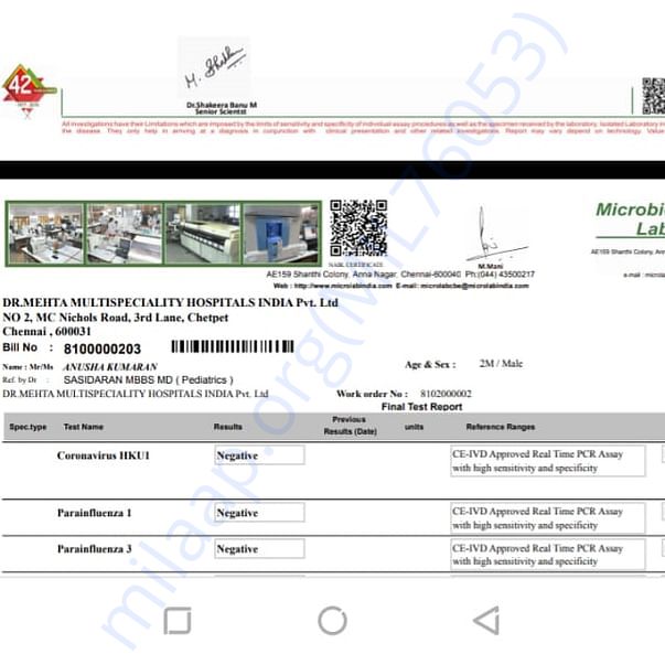 Medical Report