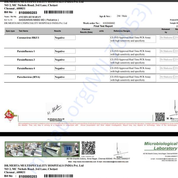 Medical Report