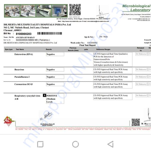 Medical Report