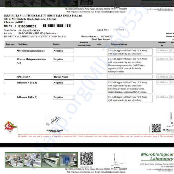 Medical Report
