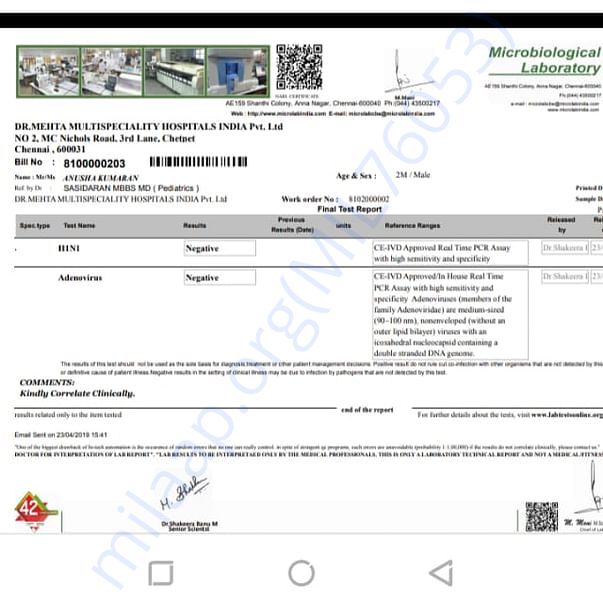 Medical Report