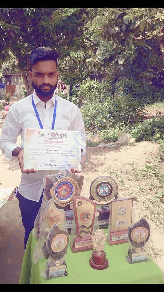 Anil - with his achievements